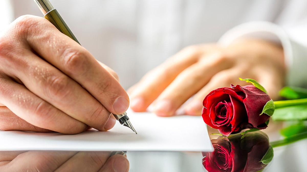 how to write in a love letter hero