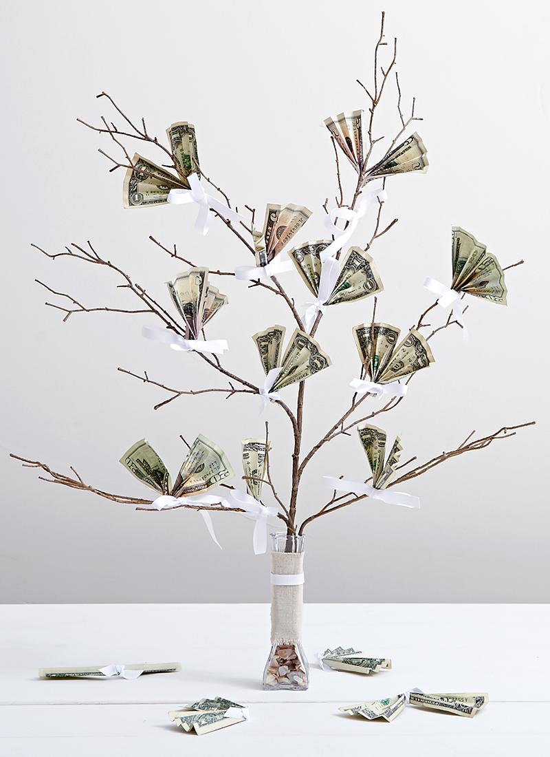 Creative Ways to Gift Cash for a Wedding   Money Tree