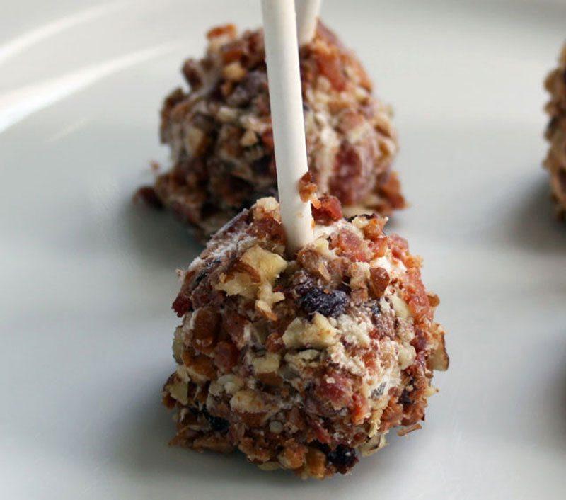 Treats on a Stick   Bacon Cheese Pops