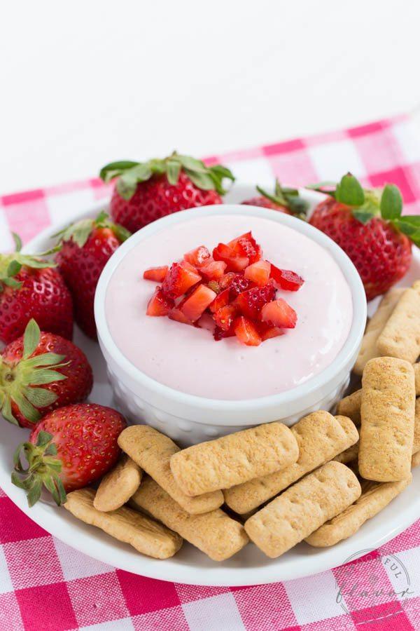 Strawberry Cheesecake Dip   Spoonful of Flavor