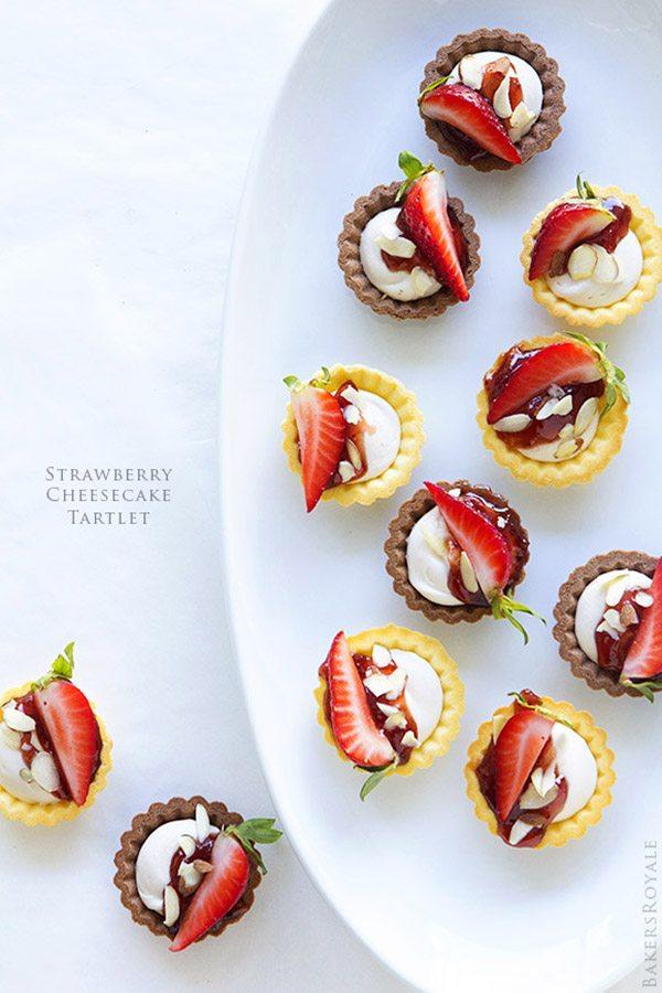 Strawberry Cheesecake Tartlet   Bakers Royale