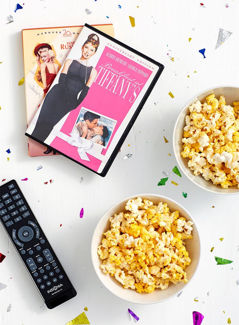 Plan a movie night for National Best Friend Day