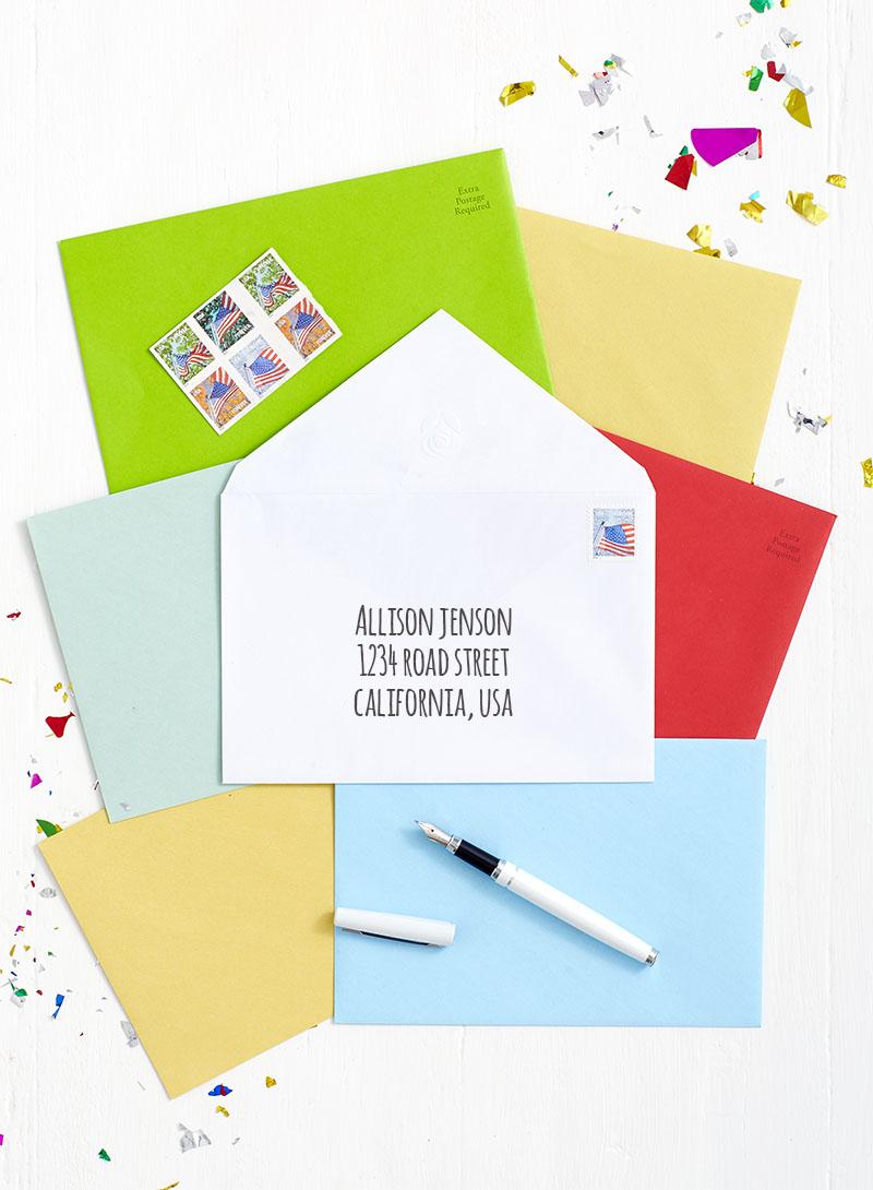 Your BFF will love getting a handwritten note