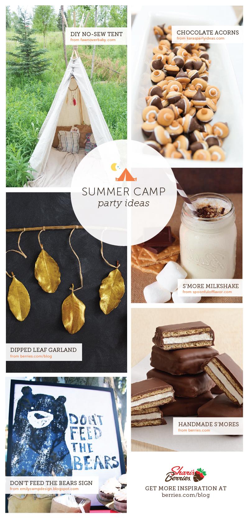 Summer Party Theme: Camp Out