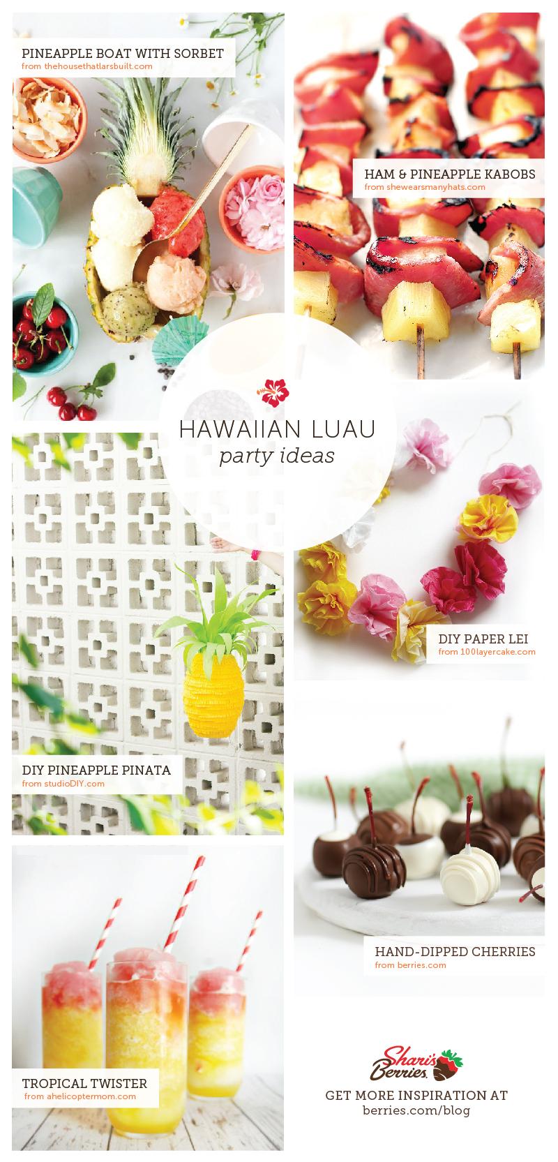 Summer Party Theme Idea: Hawaiian Luau