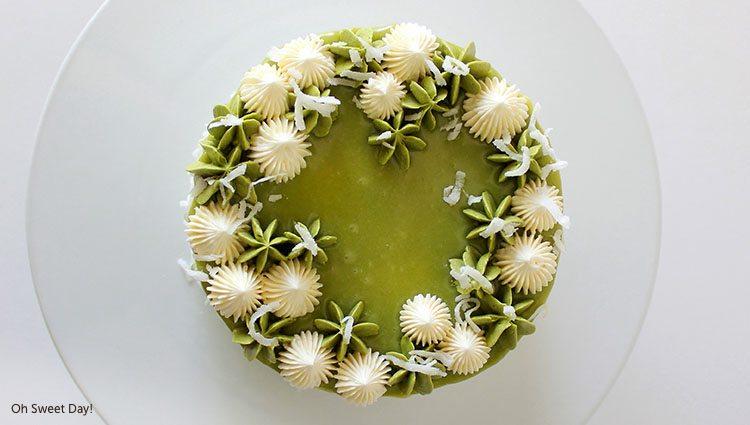 sb green desserts matcha coconut cake fanny