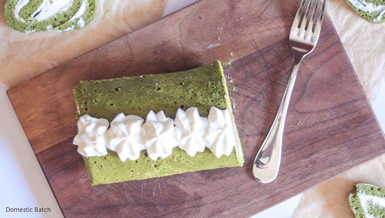 sb green desserts matcha swiss rolls ashley