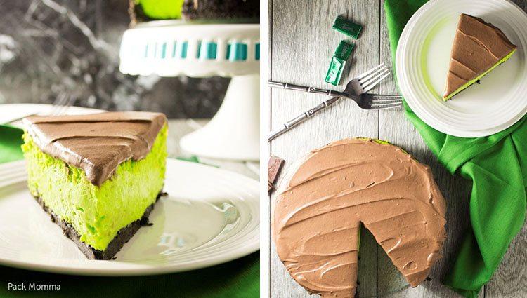 sb green desserts mint chocolate cheesecake heather