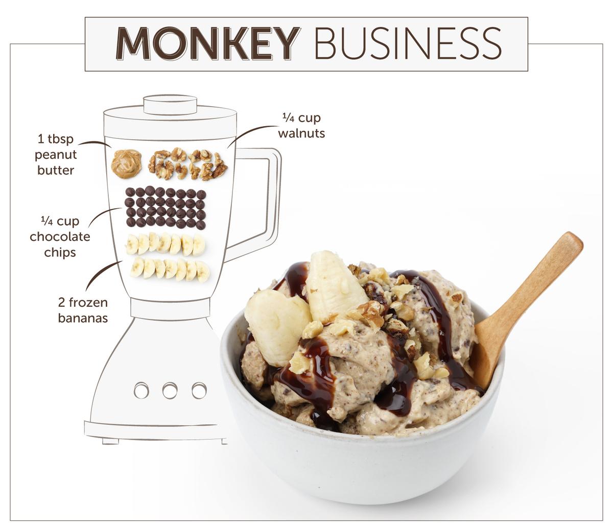 monkey business nice cream