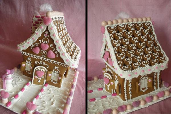Valentine Gingerbread House