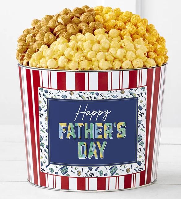 last minute fathers day gift ideas popcorn factory popcorn tin