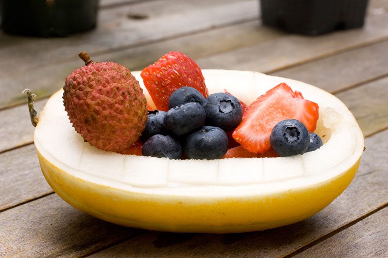 Korean Melon Fruit Bowl from Jessica and Lon Binder