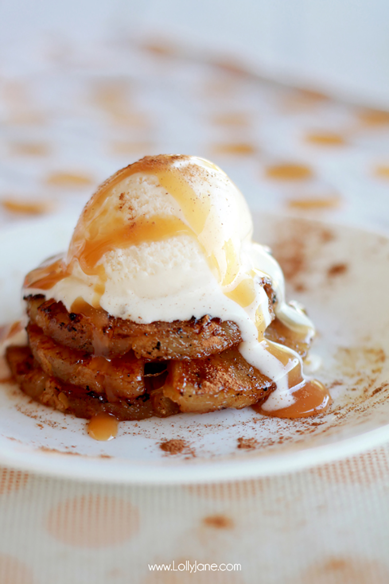 Grilled Pineapple Cinnamon Sugar Glaze Recipe