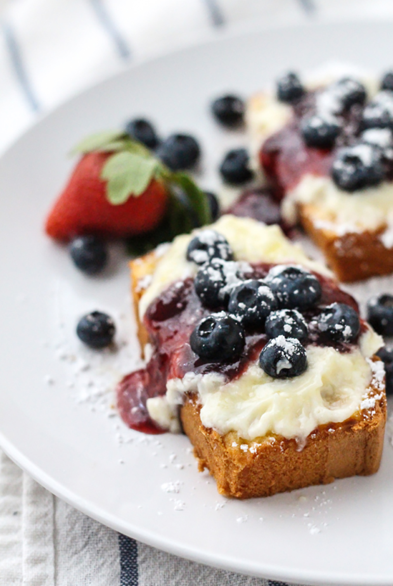 Grilled Pound Cake