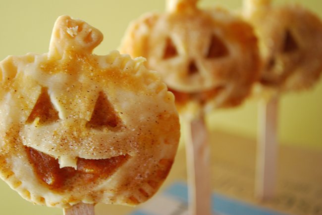 Pumpkin Pie Pops