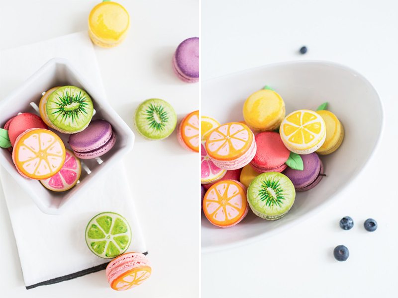 fruitmacarons