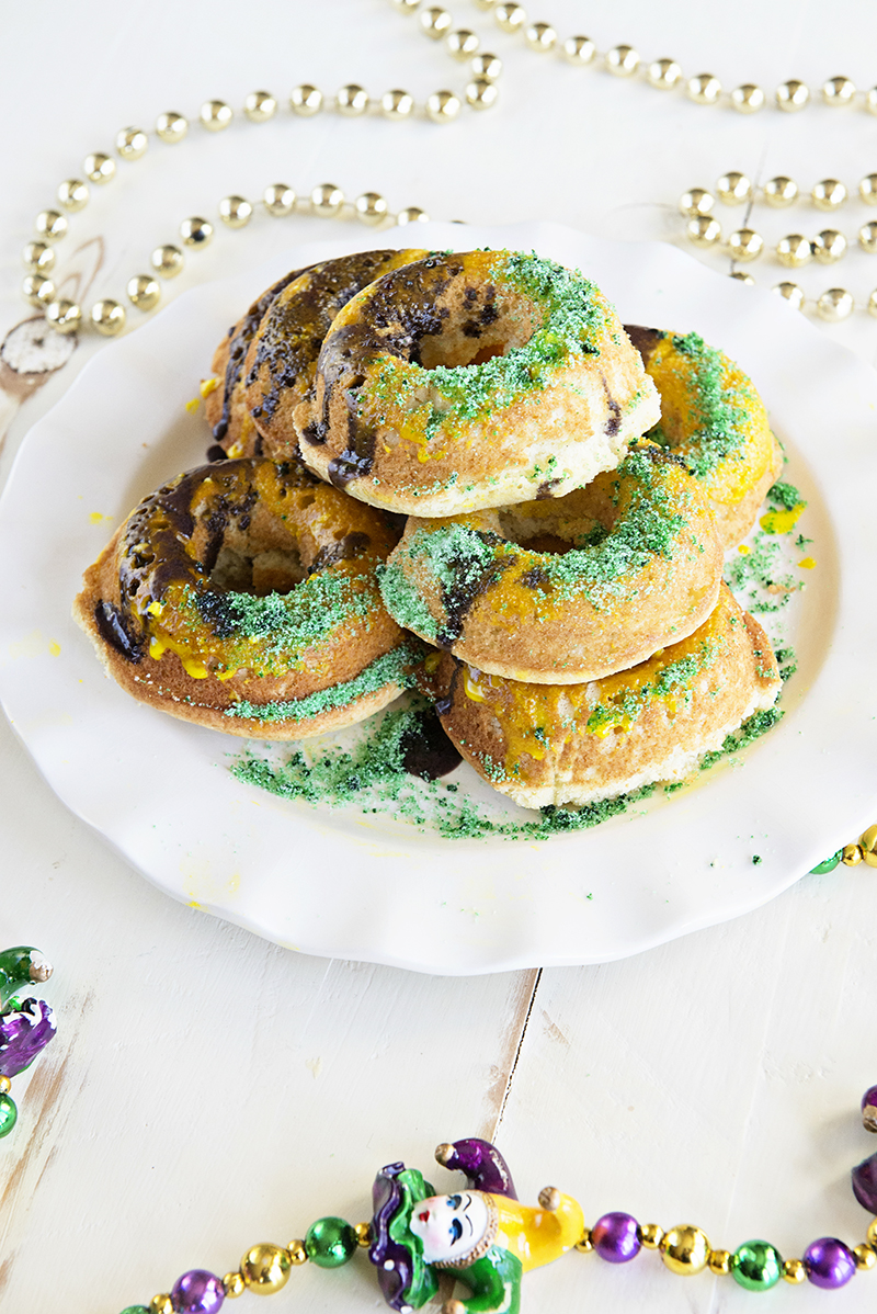 Mardi Gras Doughnuts