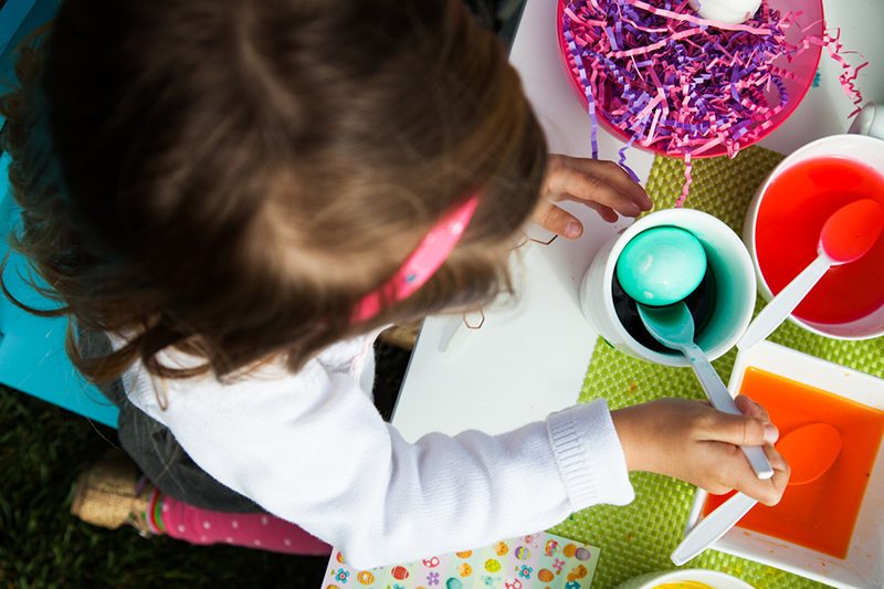 Easter Egg Decorating Party