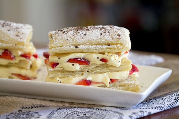 Strawberry Cheesecake Napoleons This Gal Cooks