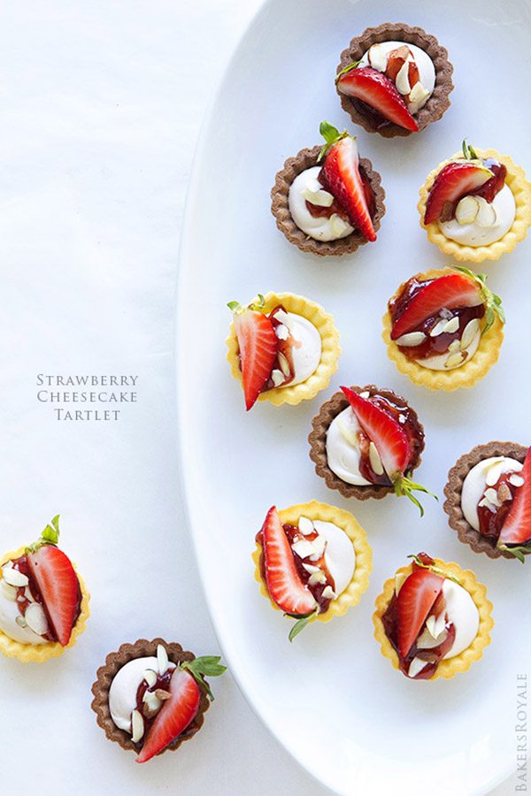 Strawberry Cheesecake Tartlet Bakers Royale