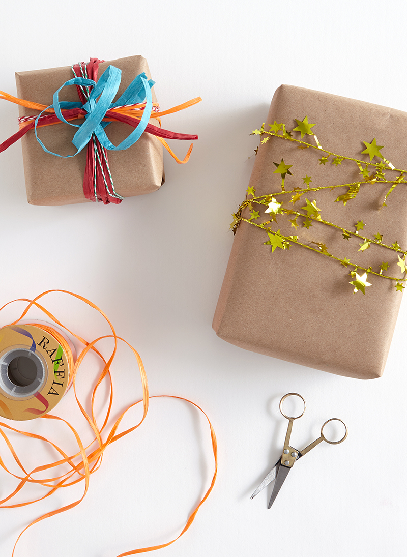 It's A Wrap: Dressed Up Brown Paper Bags - I Try DIY