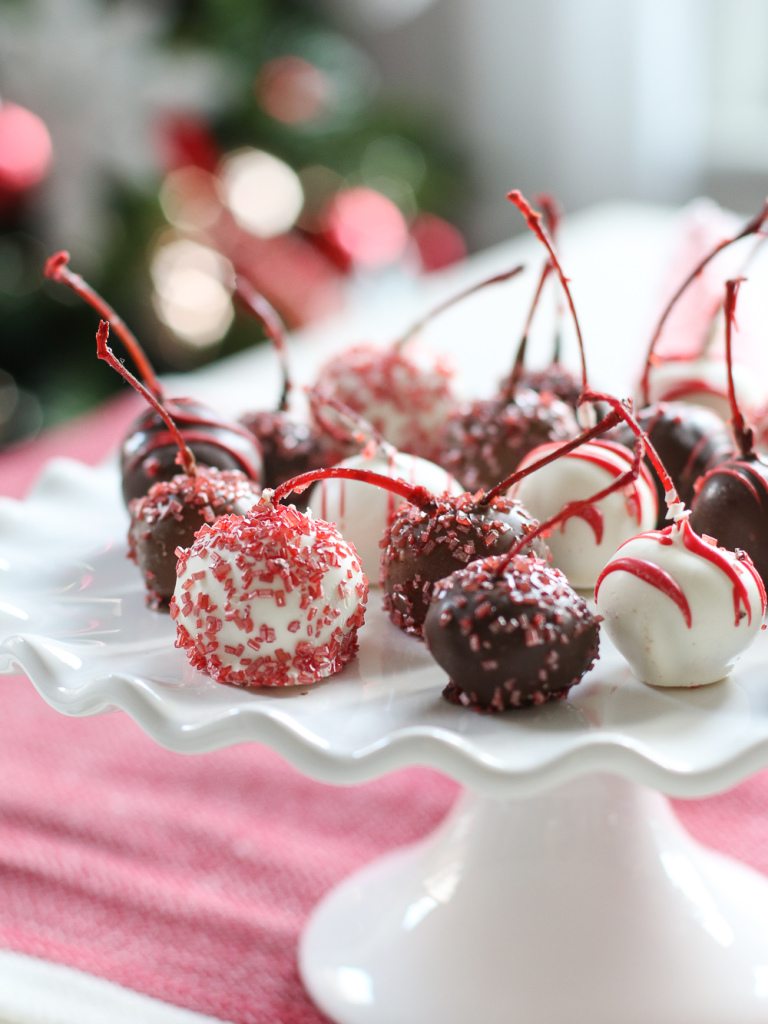 https://www.berries.com/blog/wp content/uploads///Christmas dipped cherries on a platter x