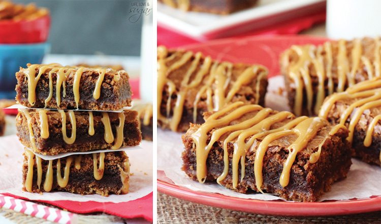 caramel pretzel nutella