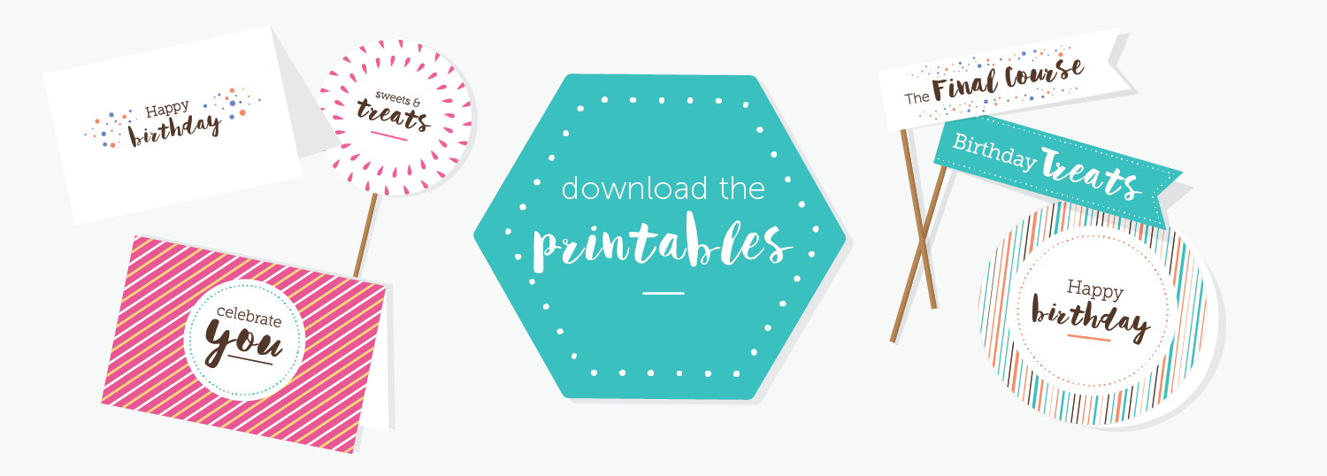 dessert printables button