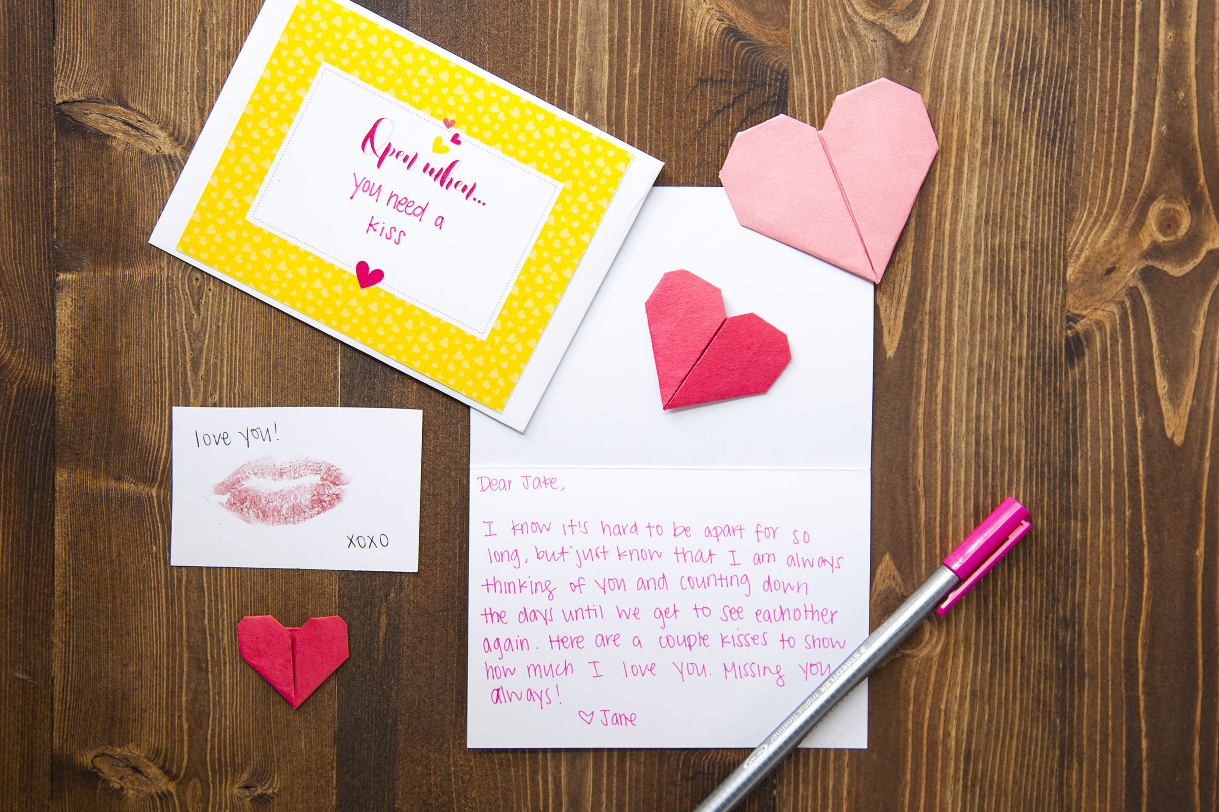 cute boyfriend letter ideas