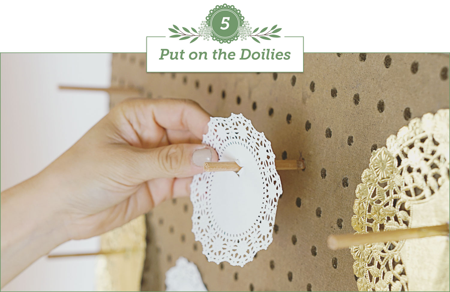 https://www.berries.com/blog/wp content/uploads///Donut Wall step doilies