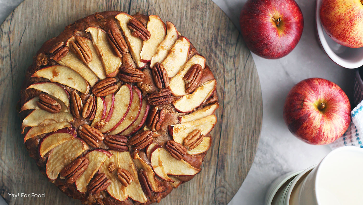 sb  thanksgiving rustic apple cinnamon pecan pie