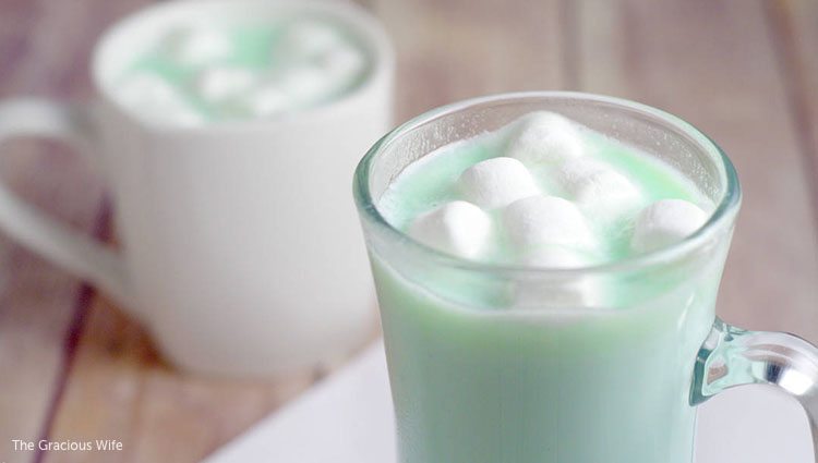 sb green desserts mint white hot choc michelle