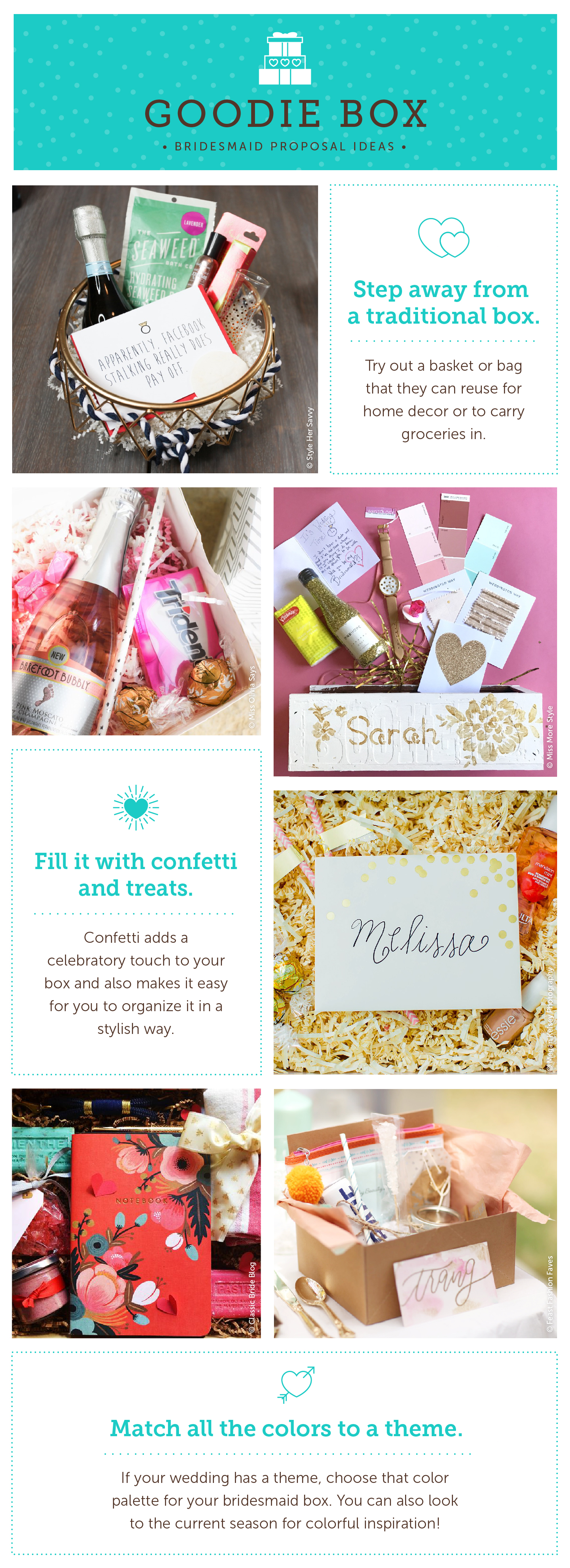 bridesmaid proposal box ideas