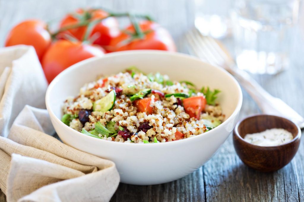 quinoa in a bowl