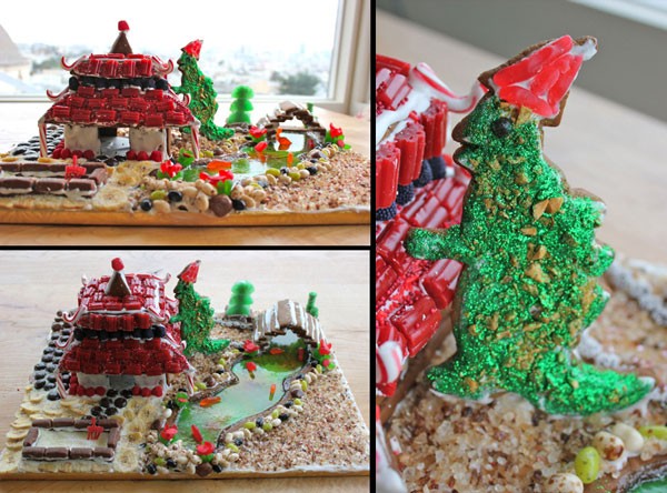 Gingerbread Godzilla